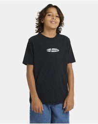 Quiksilver - Boys 8 to 16 Channel Fix T-Shirt