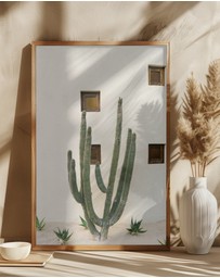 Olive et Oriel - Cabo Cactus Ix by Bethany Young Art Print