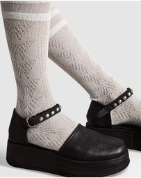 High Heel Jungle - Folk Law Socks