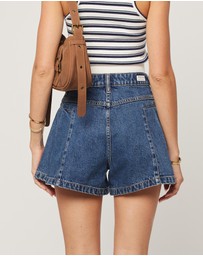 Abrand - 94 Pleated Shorts Bella