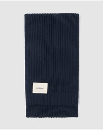 UNISON - Textured Knit Scarf