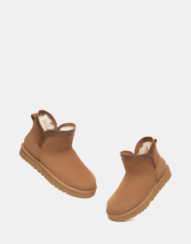 EVERAU - Australian Shepherd Ugg Mini Wintra Cow Suede Upper UGG Boots