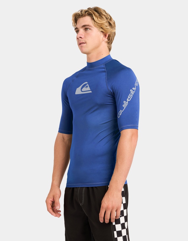 Quiksilver - Mens All Time UPF 50 Short Sleeve Rashguard