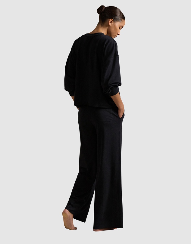 Polo Ralph Lauren - Club Terry Long Sleeve Cotton Jersey Pyjama Set