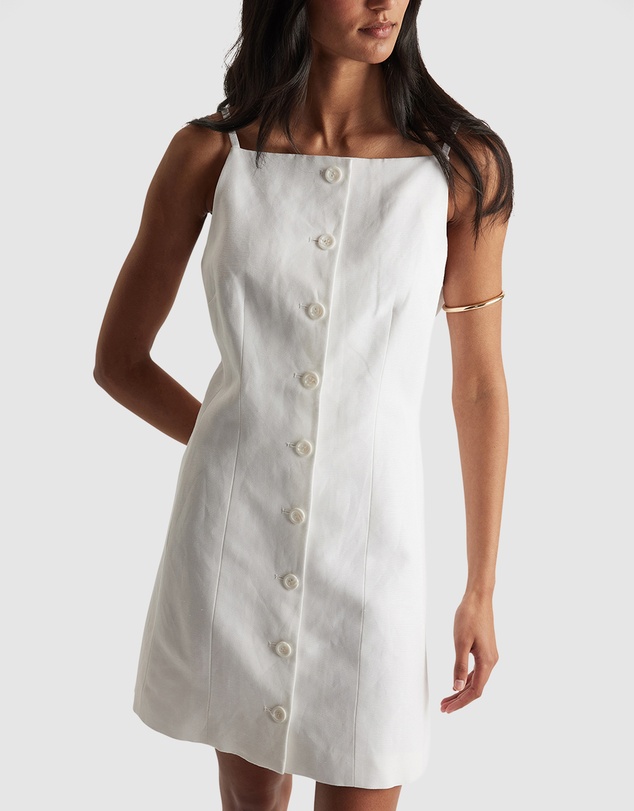 Decjuba - Benne Button Front Vest Dress