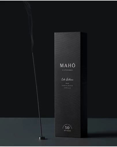 MAHO Sensory - Oud Boheme Incense Sticks and Burner Kit