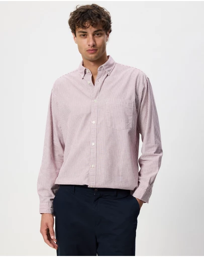 Jack & Jones - Norrebro Oxford LS Shirt