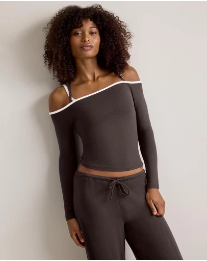 TALA - 365 Sculpting Lounge Contrast Top