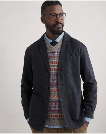 Seasalt - Seasalt Cornwall Navy Tollgate Jacket