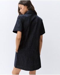 UNISON - Denim Button Through Dress