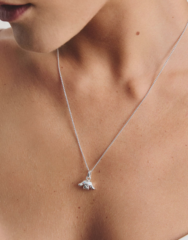 THOMAS SABO - Hello Kitty Cinnamoroll Necklace, Silver-Plated