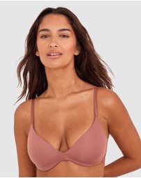 Bras N Things - NKD Lightly Lined Relaxed Wire Bra - Mocha