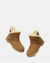 EVERAU - EverAU Ugg Polarwalk Double Faced Sheepskin Upper Fashion Boots