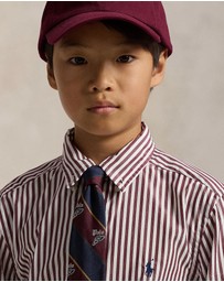 Polo Ralph Lauren - Striped Cotton Poplin Shirt - ICONIC EXCLUSIVE - Teens