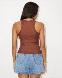 Dazie - Too Good Sheer Tank Top