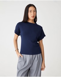 Forcast - Jemma Relaxed Knit Top