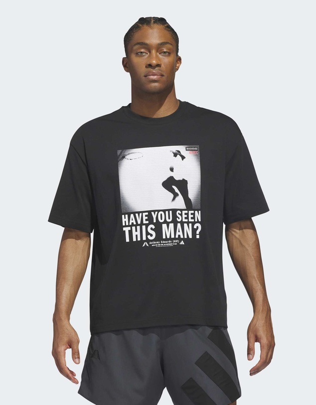 adidas Performance - Anthony Edwards In Action Graphic T-Shirt Mens
