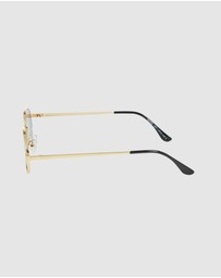 yd. - Hackney Oval Sunglasses