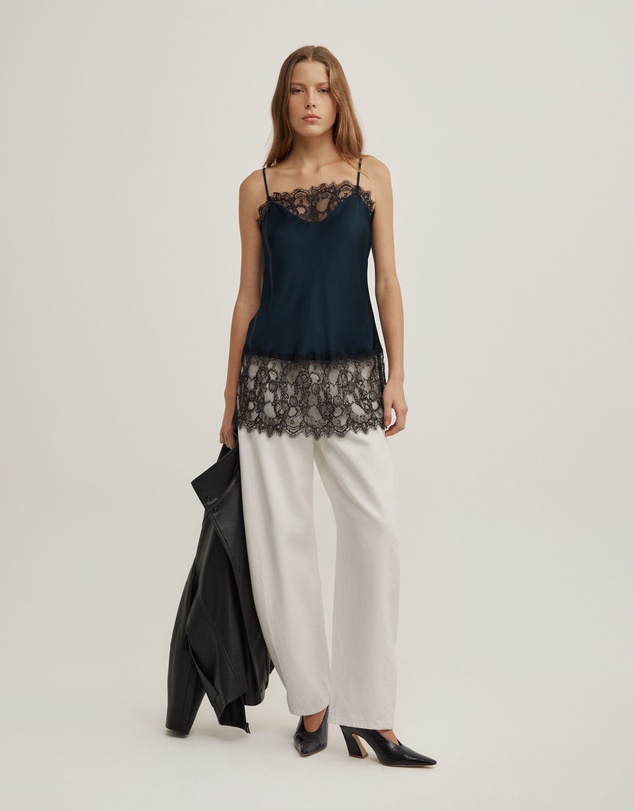 Witchery - Lace High Hem Camisole