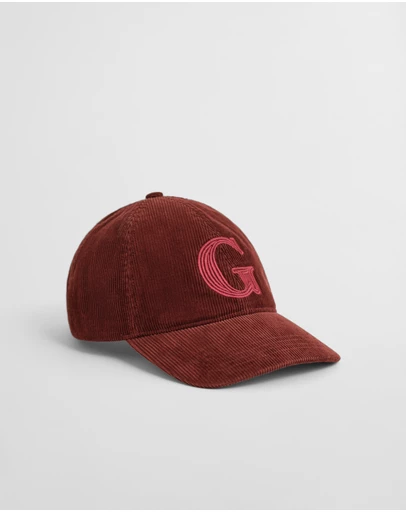 Gant - G Embroidered Corduroy Cap