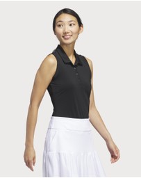 adidas Performance - Ultimate365 Solid Sleeveless Polo Shirt Womens
