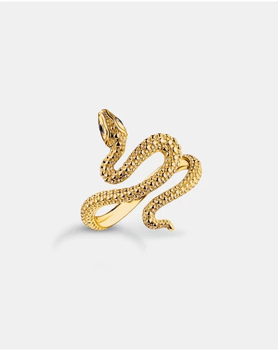 THOMAS SABO - Romance Snake ring gold