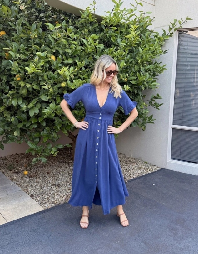 Esther & Co - Korbela Dress - Navy