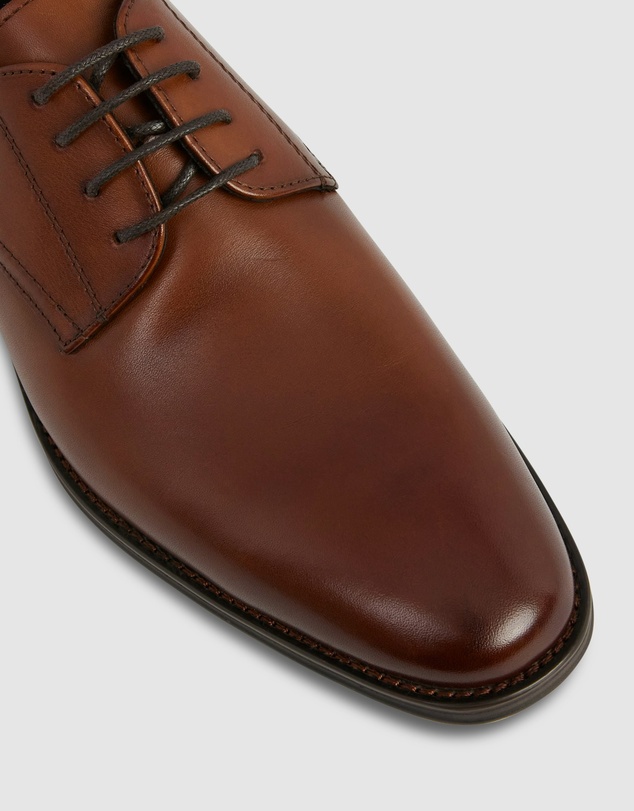yd. - Marble Leather Lace Up Dress Shoe