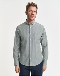 Gant - Regular Fit Striped Poplin Shirt