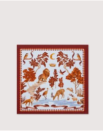 SMWR. by The Somewhere Co - Moon Court Silk Scarf