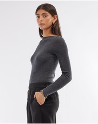 Amelius - Ellie Merino Knit Boat Neck
