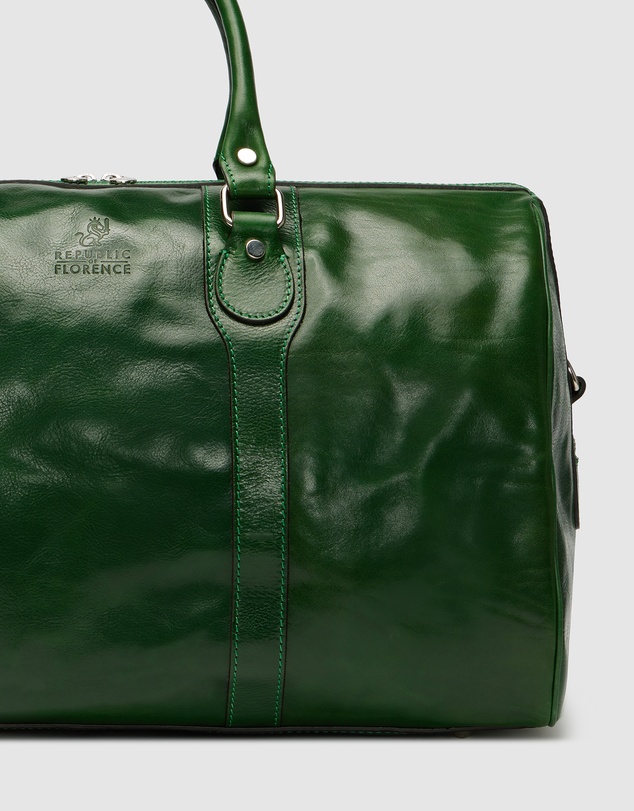 Republic of Florence - The Beltrami Green Weekender Bag