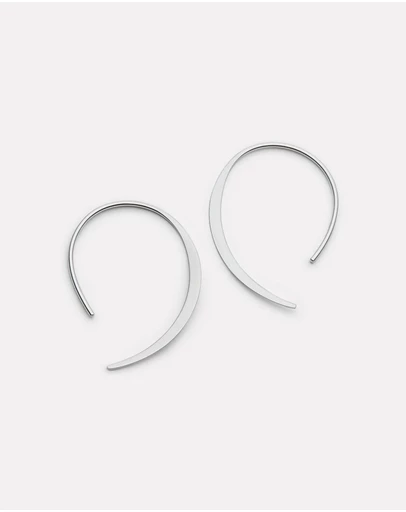 Najo - Arc Silver Earring