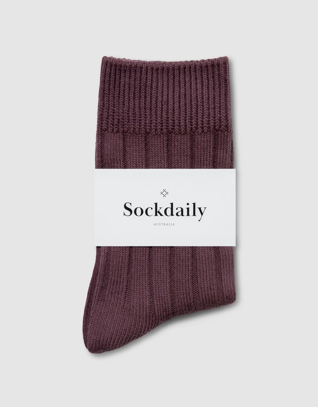 Sockdaily - Honey & Plum 2 Pack Quarter Socks