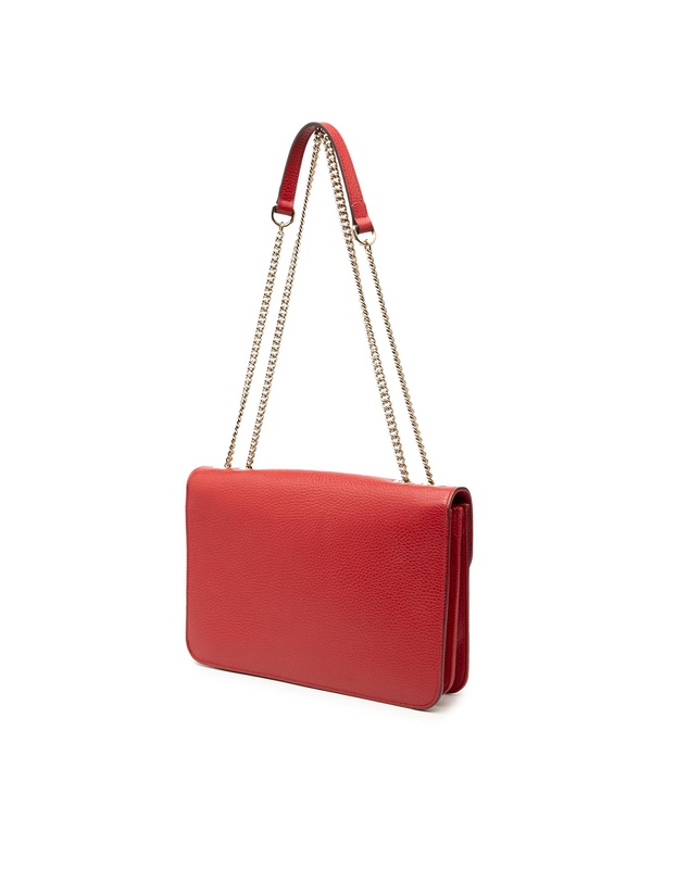 Pre-Loved by Azura Reborn - Pre-Loved Medium Dollar Calfskin Interlocking G Crossbody