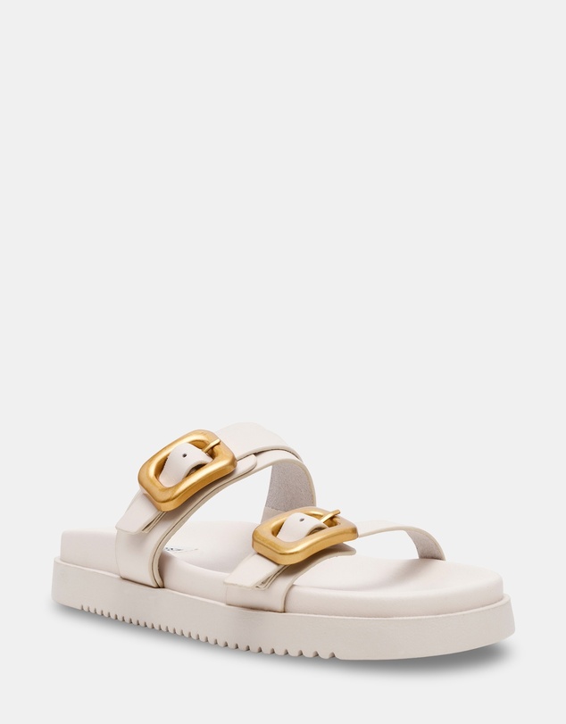 Steve Madden - Margey Bone Leather Sandals