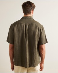 AERE - Euro Resort Linen SS Shirt