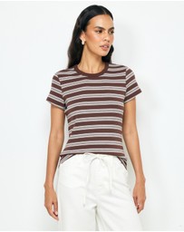 AERE - Stripe T-Shirt