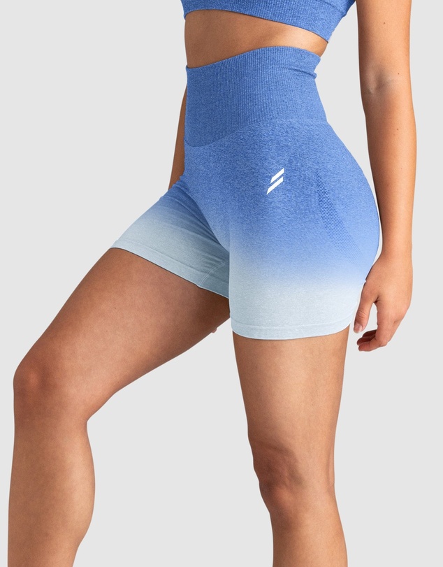 Doyoueven - Ombre Scrunch Seamless Shorts