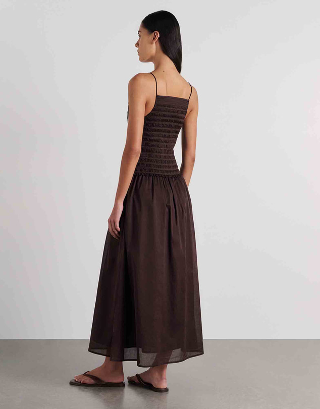 Jag - Marie Shirred Maxi Dress