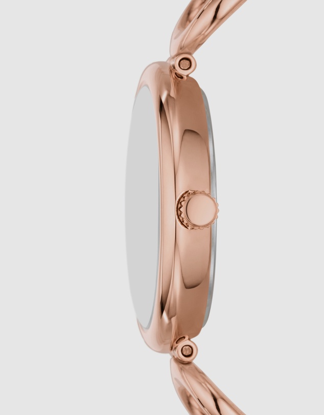 Fossil - Carlie Rose Gold Tone Analogue Watch