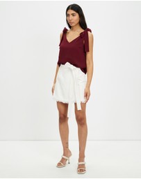 Belle & Bloom - Feel For You V-Neck Top