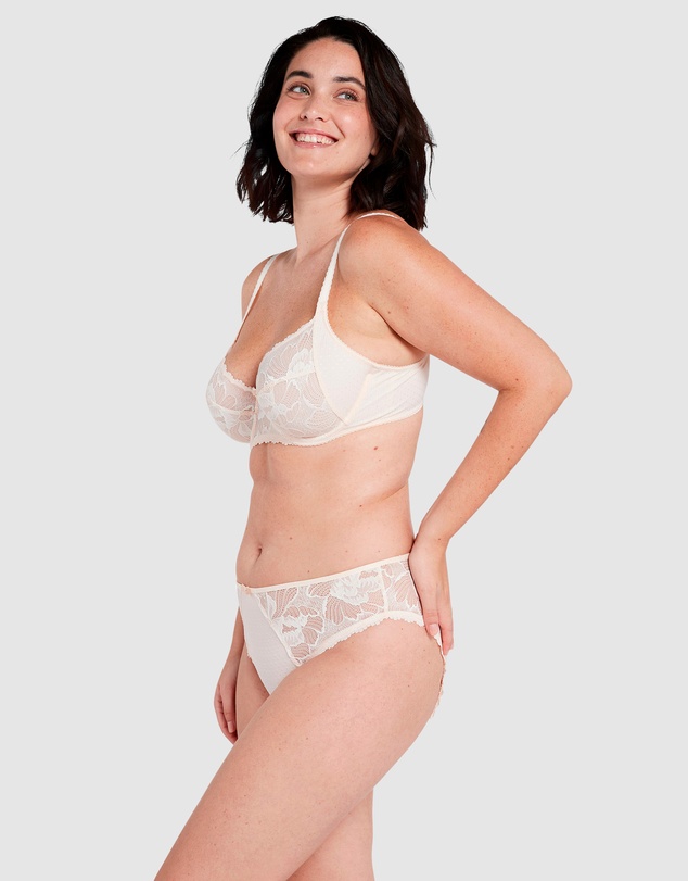 Sans Complexe - Capucine Wired Two-Tone Lace Bra