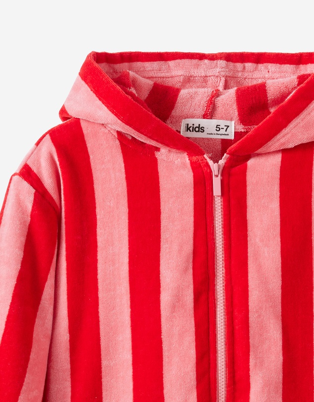 Cotton On Kids - Kids Zip Thru Hooded Towel