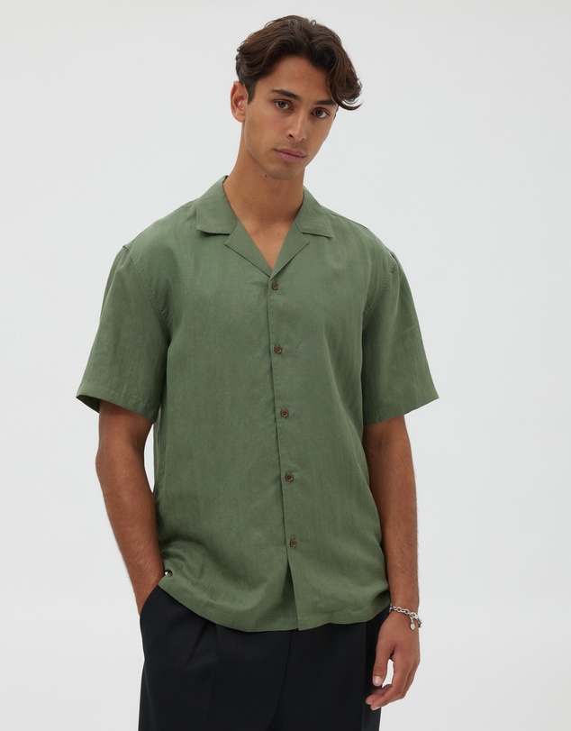 AERE - Laze Camp Collar Shirt