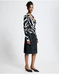 Lover - Bianca Plunge Top