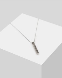 Kuzzoi - ICONIC EXCLUSIVE - Necklace Venetian Basic Oxidized in 925 Sterling Silver