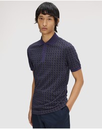 Fred Perry - Slanted Geometric Print Fred Perry Shirt