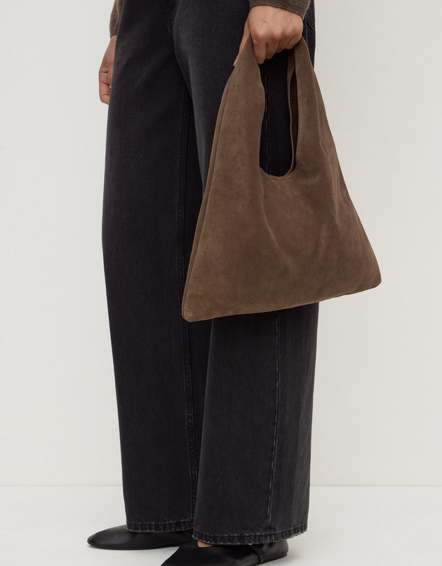 Assembly Label - Willow Suede Hobo Bag