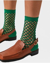 High Heel Jungle - Hedge Fishnet Socks